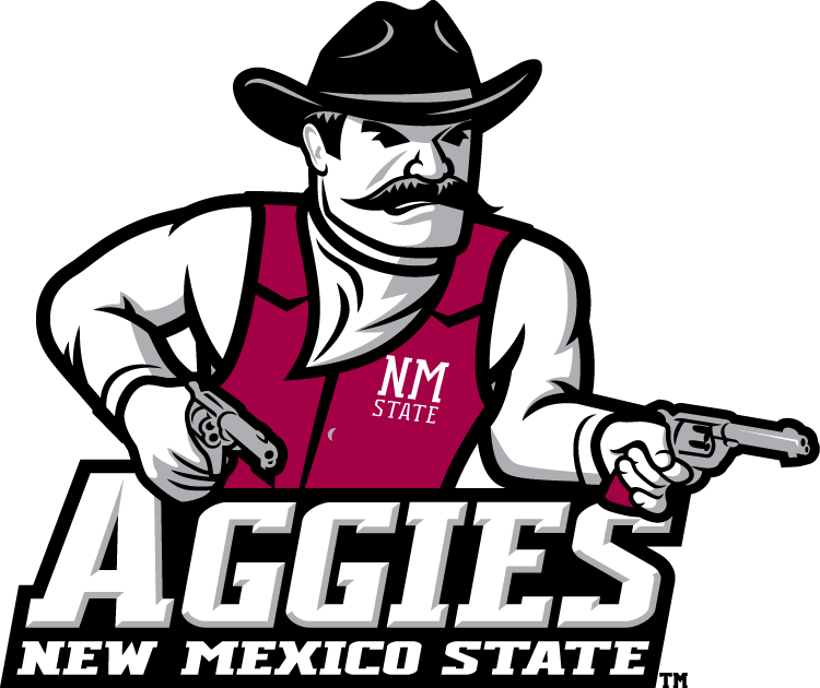 New Mexico State Aggies 2007-Pres Primary Logo iron on transfers for T-shirts